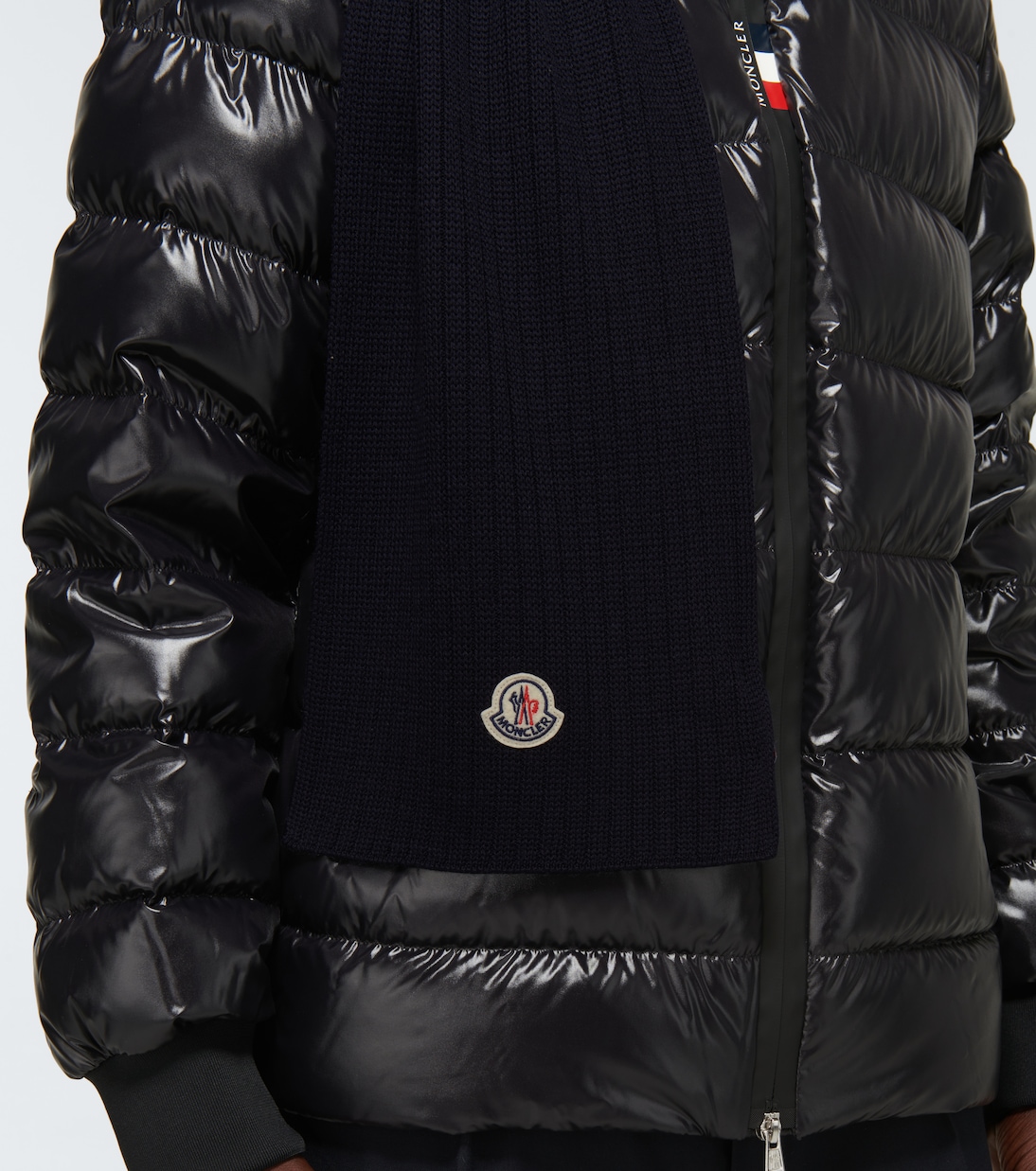 Virgin wool scarf | Moncler