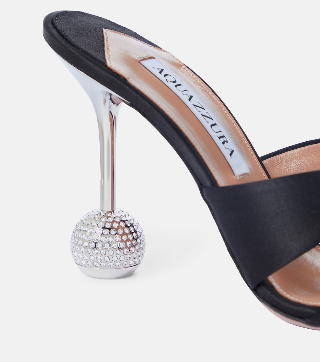 Sandalias Yes Darling 95 de satén | Aquazzura