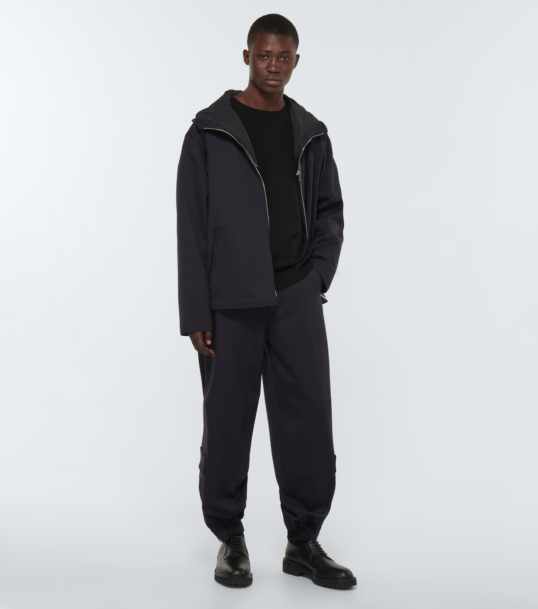 Pantalones cargo en mezcla de lana | Valentino