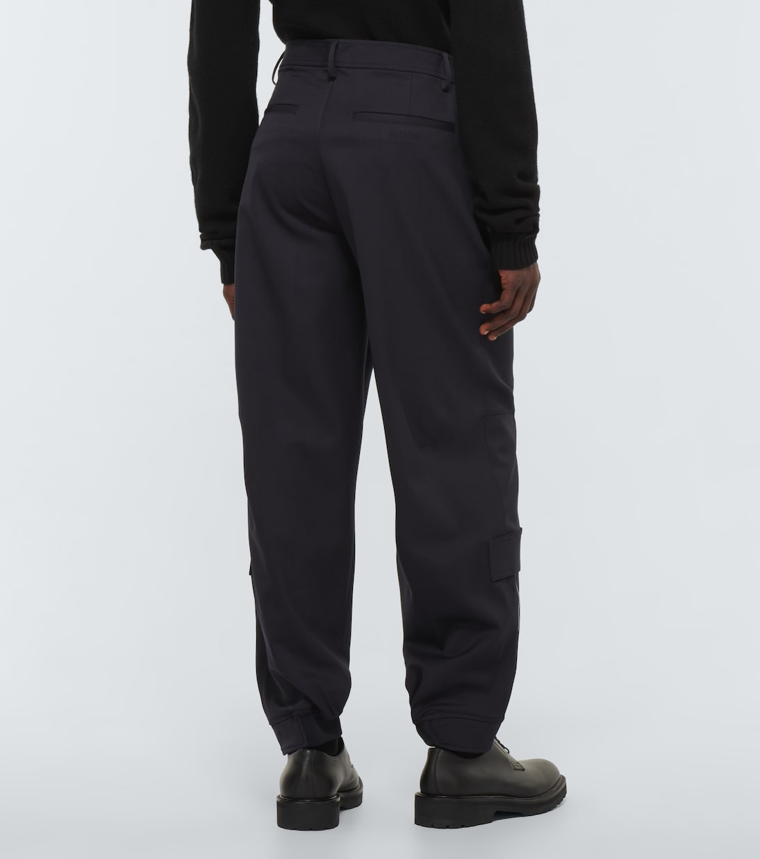 Pantalones cargo en mezcla de lana | Valentino