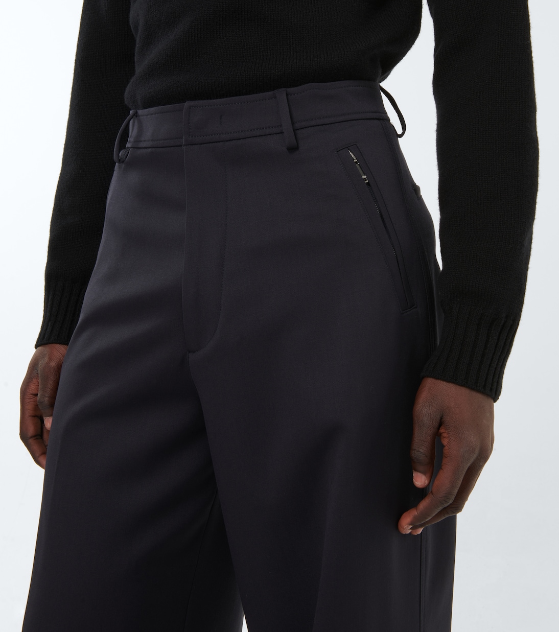 Pantalones cargo en mezcla de lana | Valentino