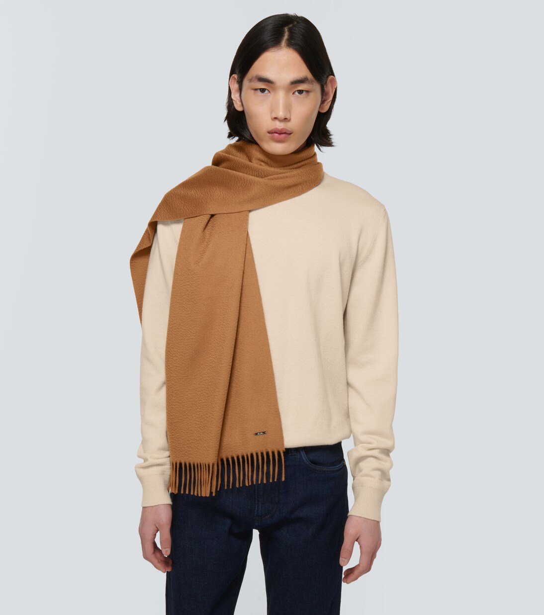 Grande Unita cashmere scarf | Loro Piana