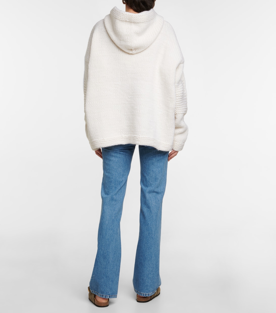 Sudadera con capucha de lana con logo | JW Anderson