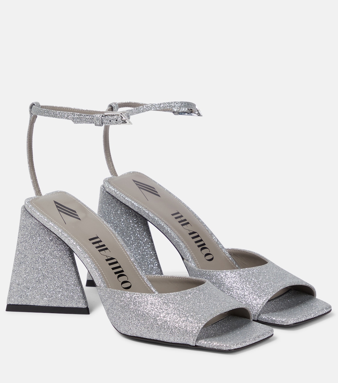 Sandale Piper 85 à paillettes | The Attico