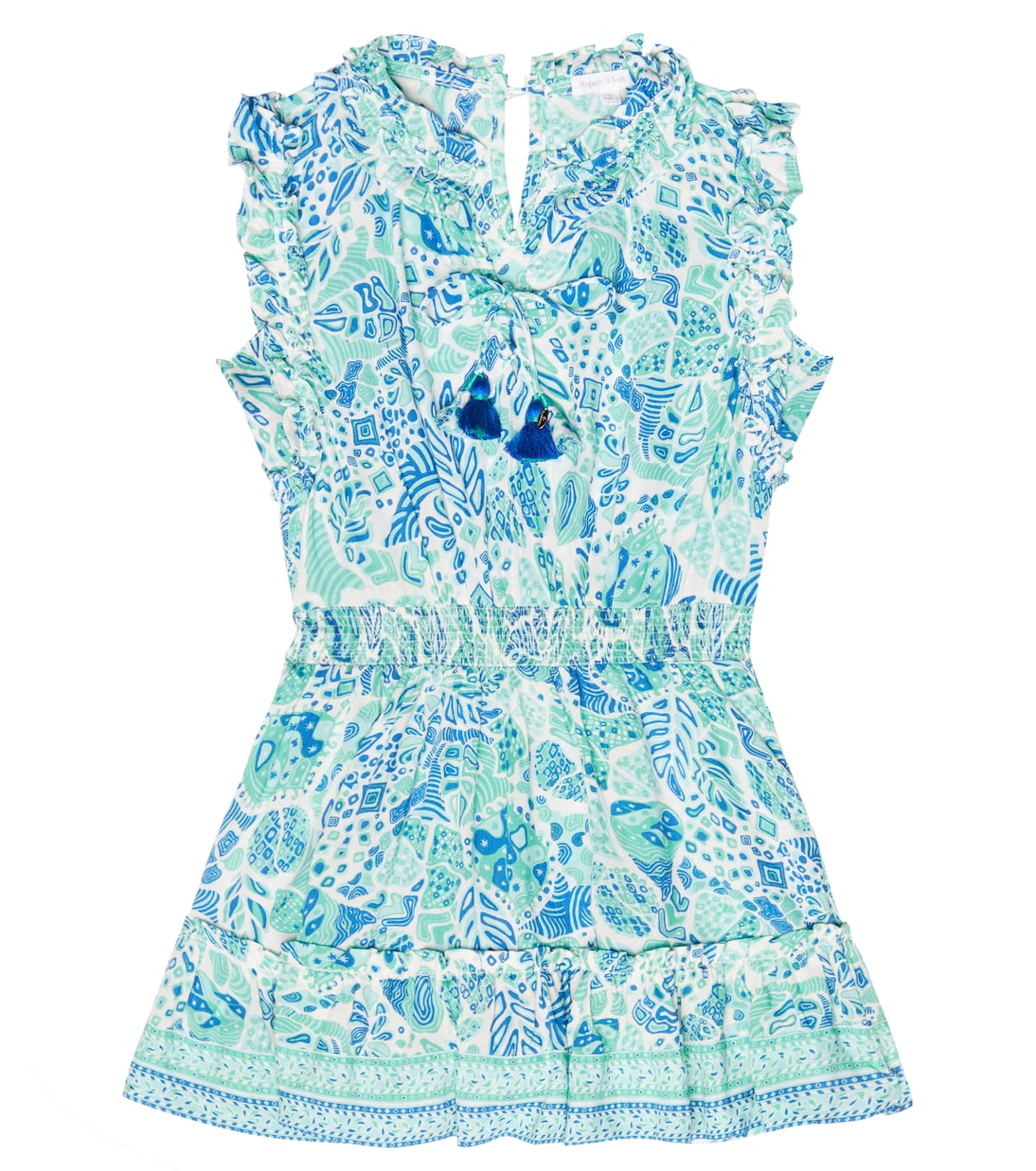 Abito Triny con stampa | Poupette St Barth Kids