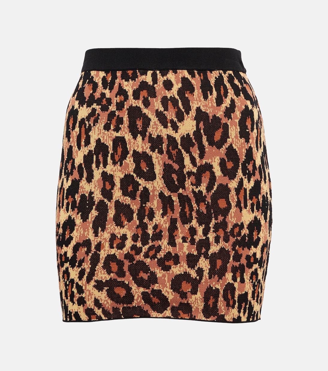 Minigonna Manette con stampa leopardata | Staud