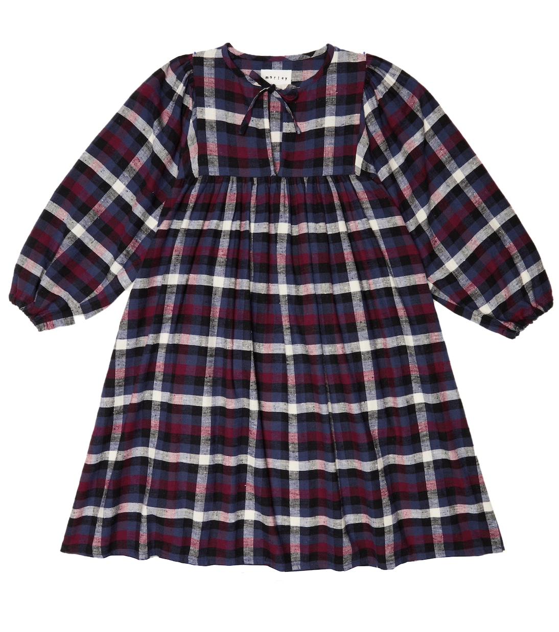 Abito Rosa in cotone a quadri | Morley
