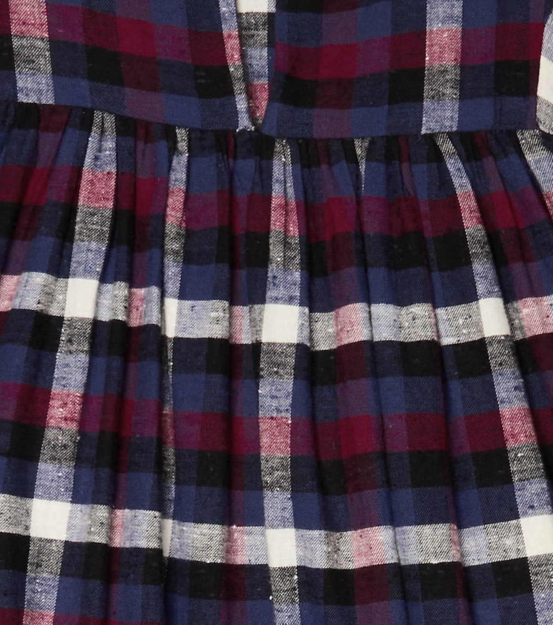 Abito Rosa in cotone a quadri | Morley