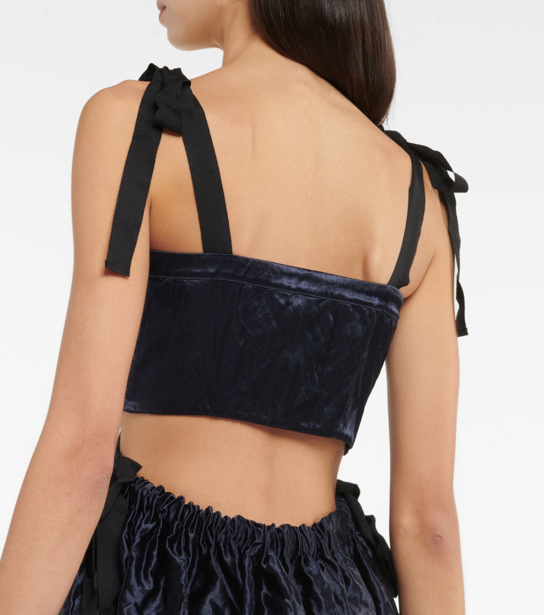 Vestido midi Gabrielle metálico | Ulla Johnson