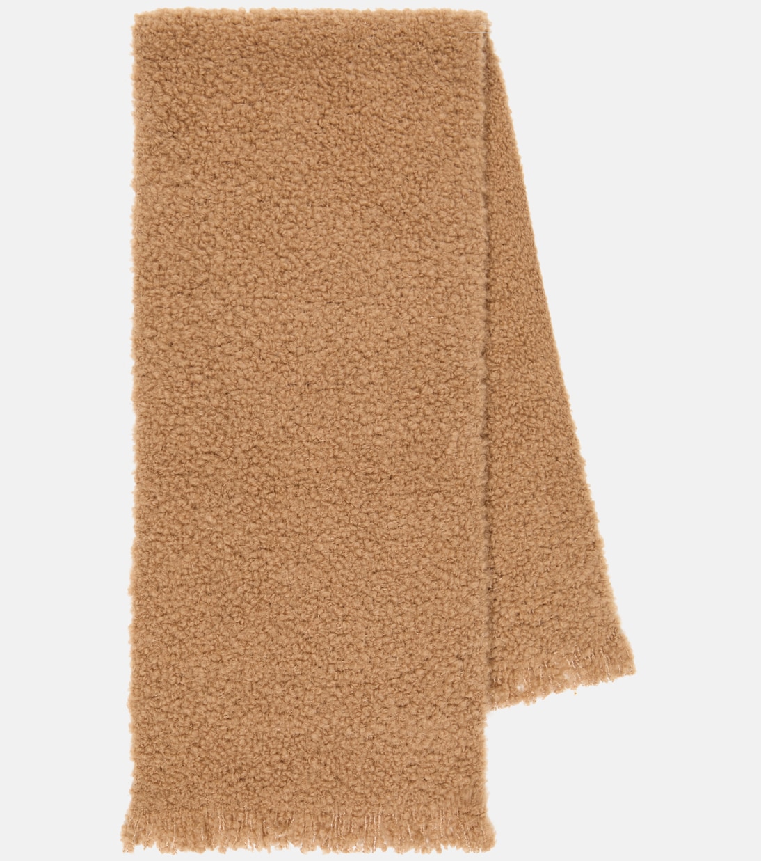 Sciarpa in bouclé soffice Loro Piana per stile giovane e trendy