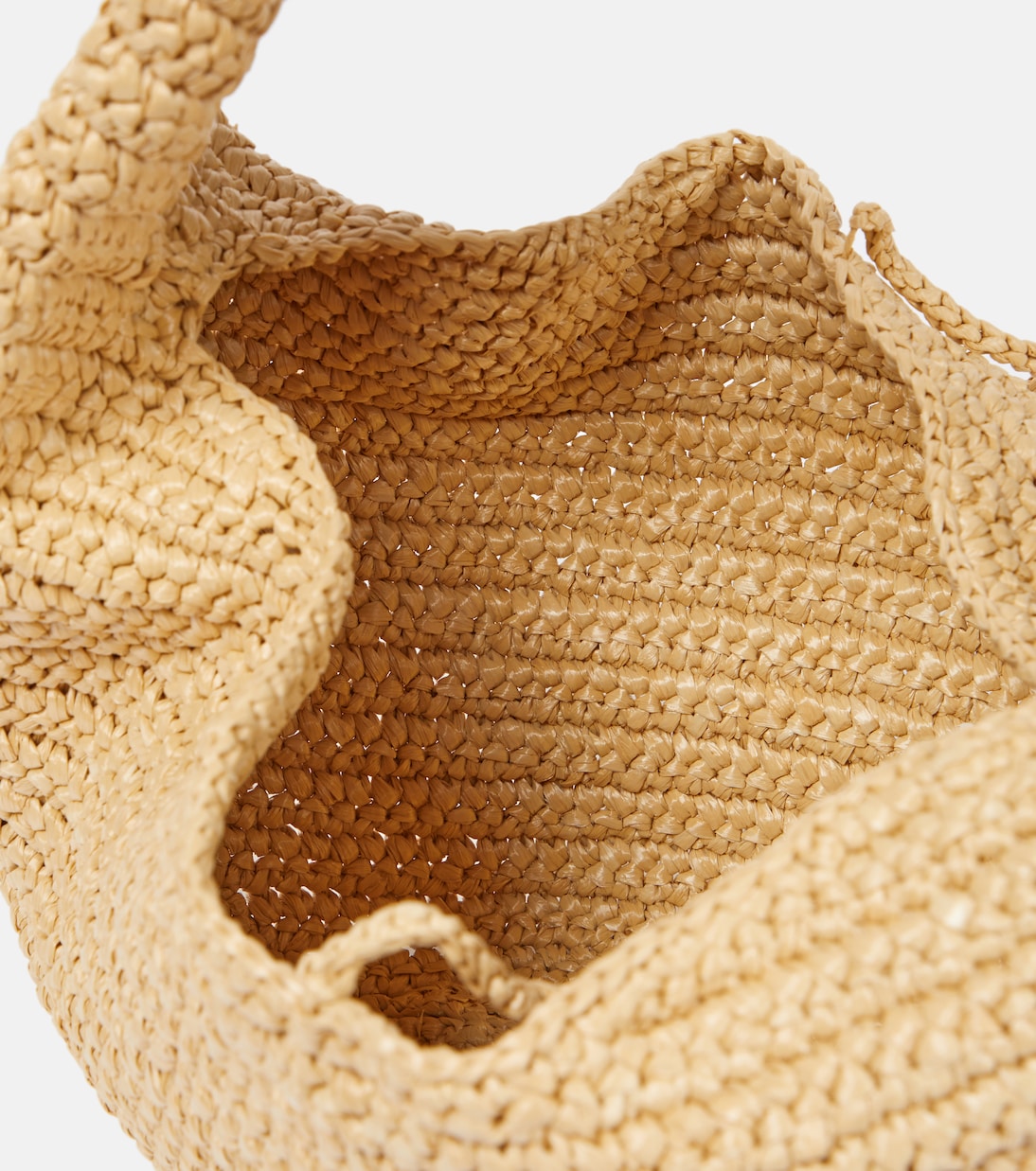 Sac Olivia Medium en raphia | Khaite
