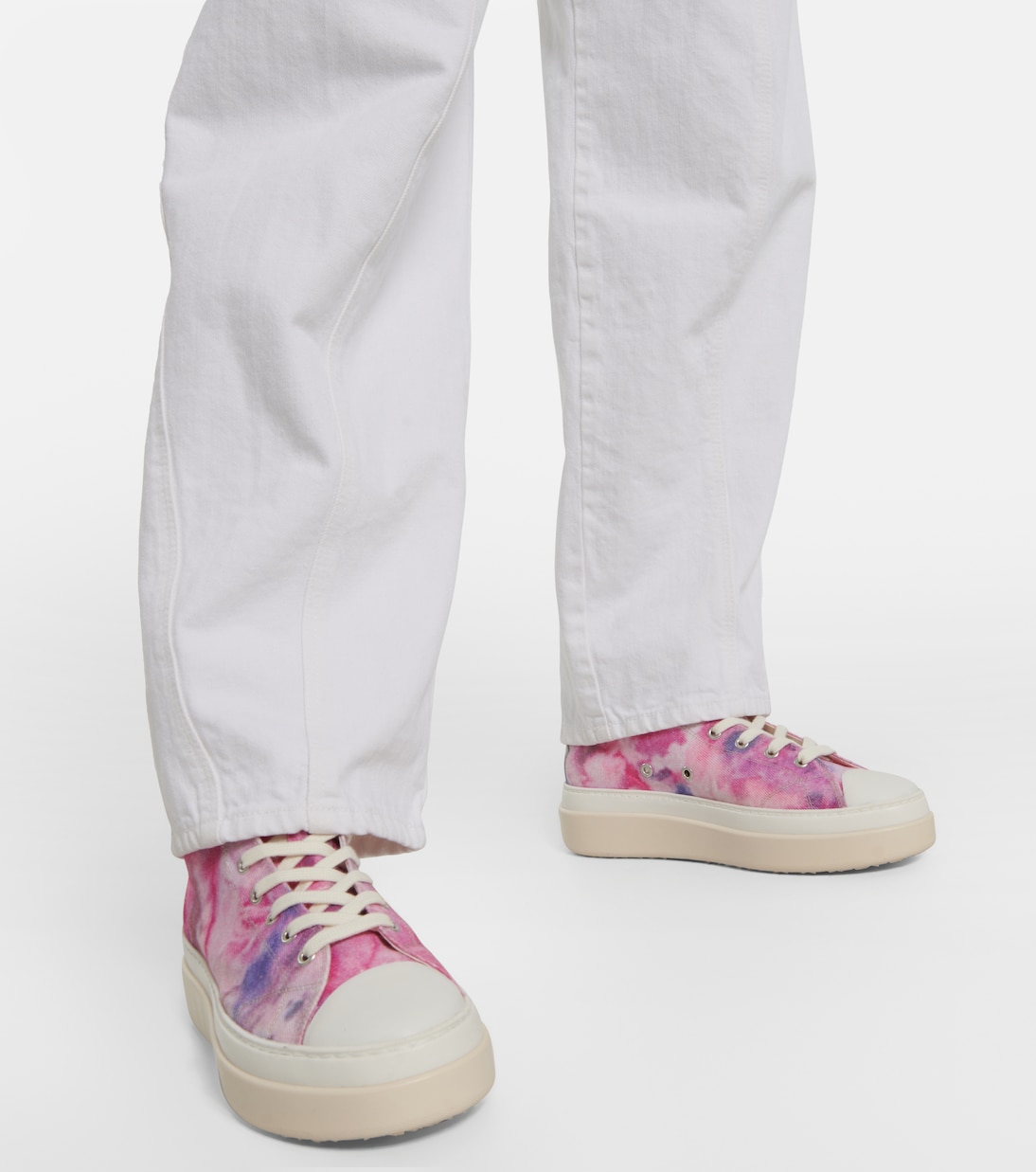 Austin printed high-top sneakers | Isabel Marant