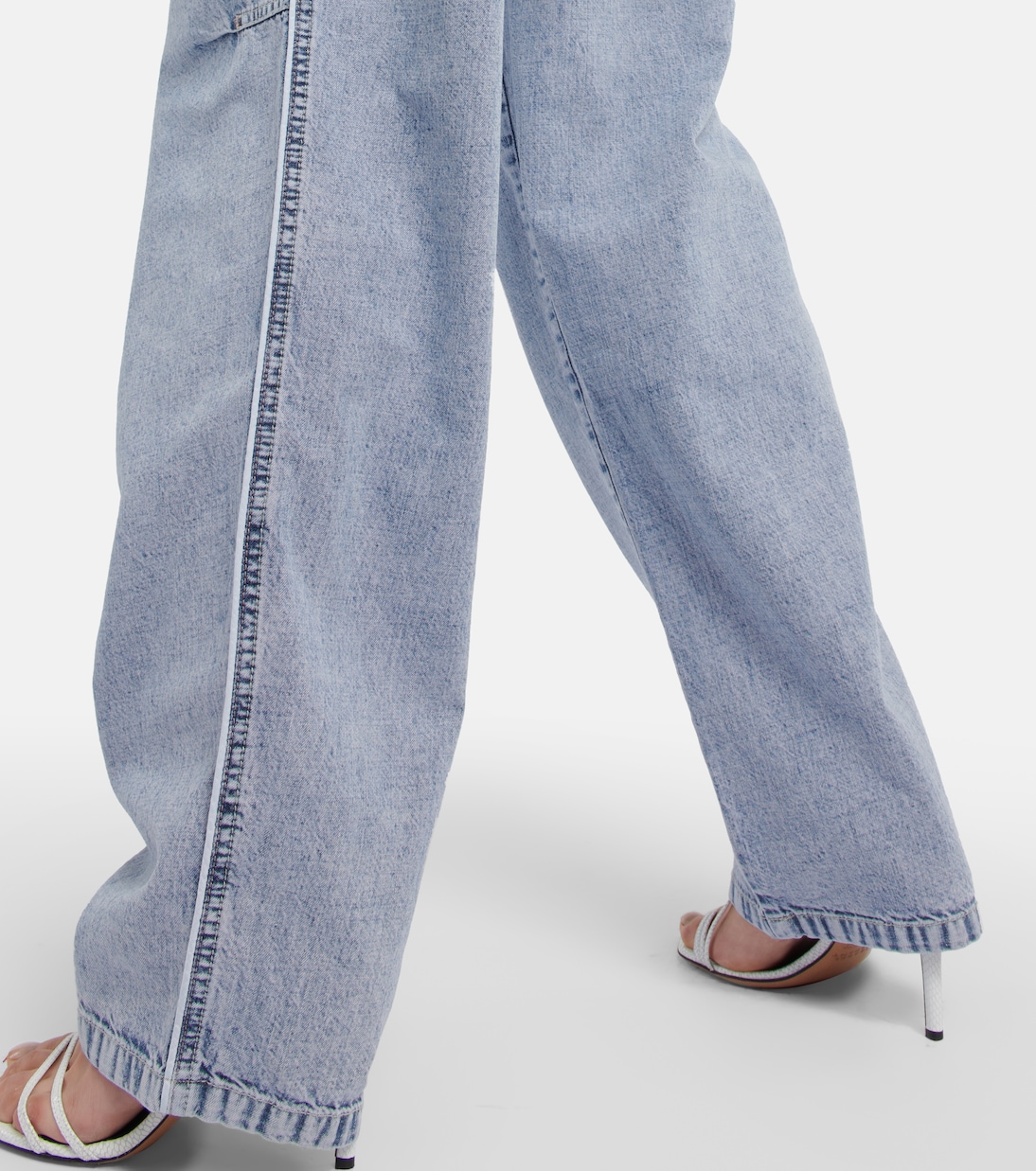 Paciane wide-leg cargo jeans | Isabel Marant