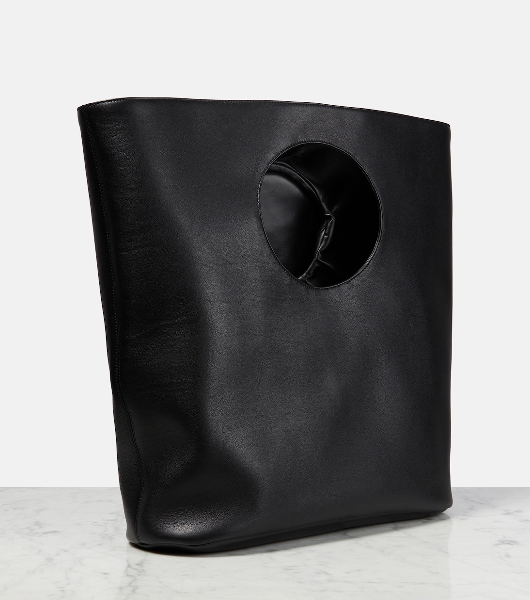 Glove Large leather tote bag | Balenciaga