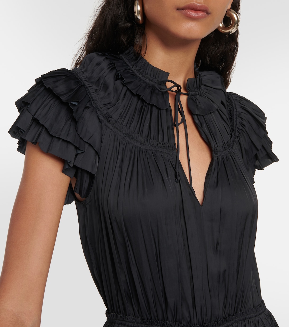Robe Vesna en satin | Ulla Johnson