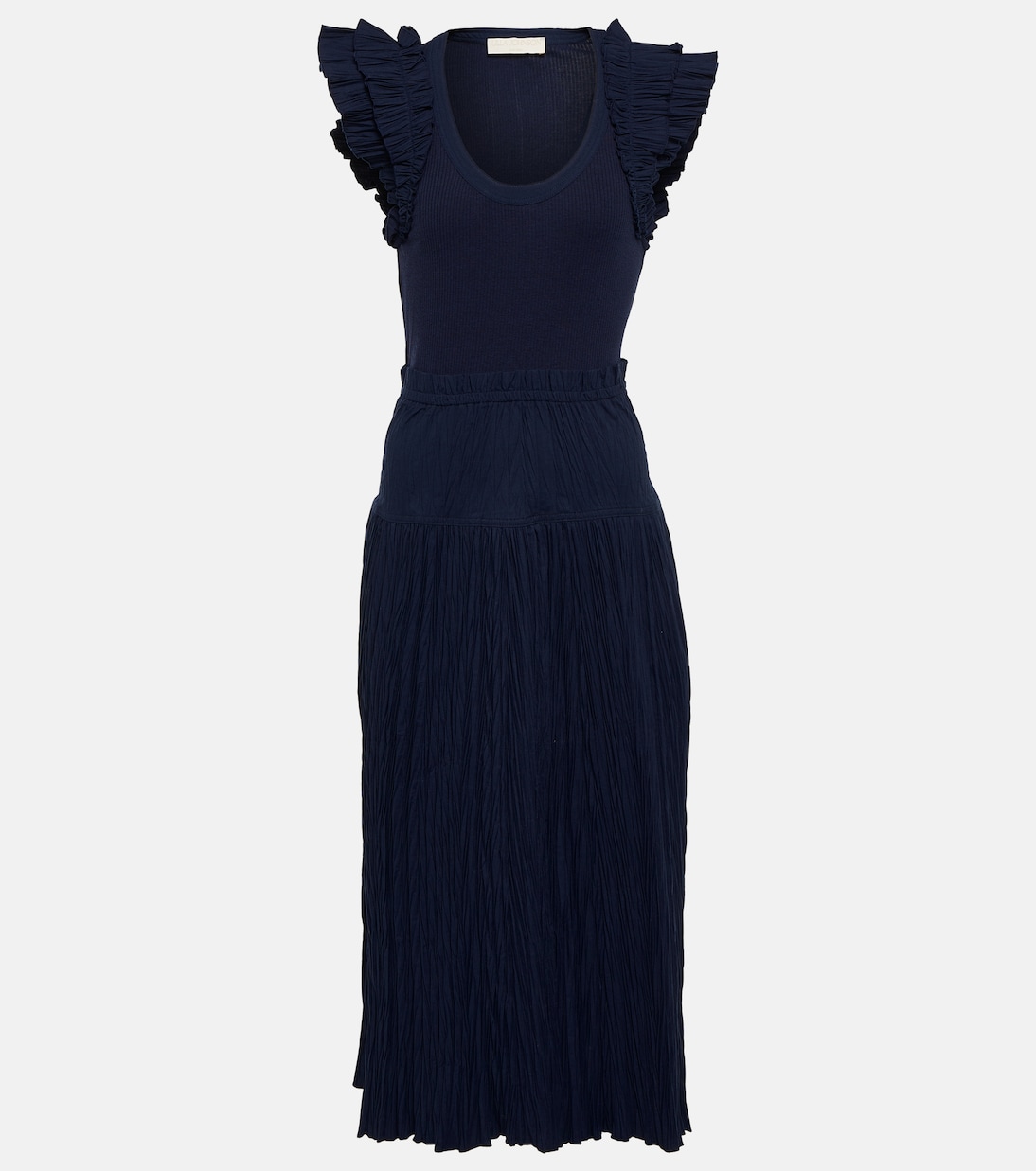 Virginia cotton-blend midi dress | Ulla Johnson