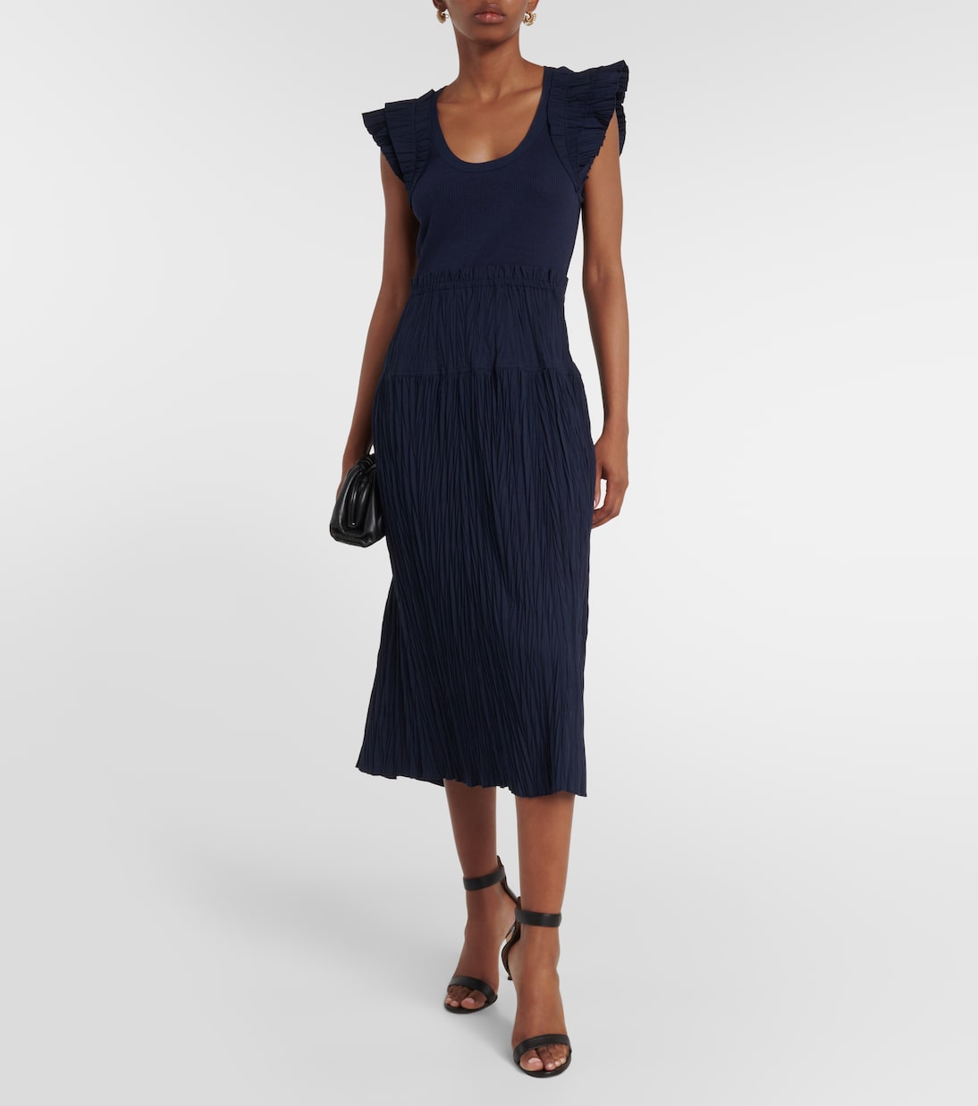 Virginia cotton-blend midi dress | Ulla Johnson
