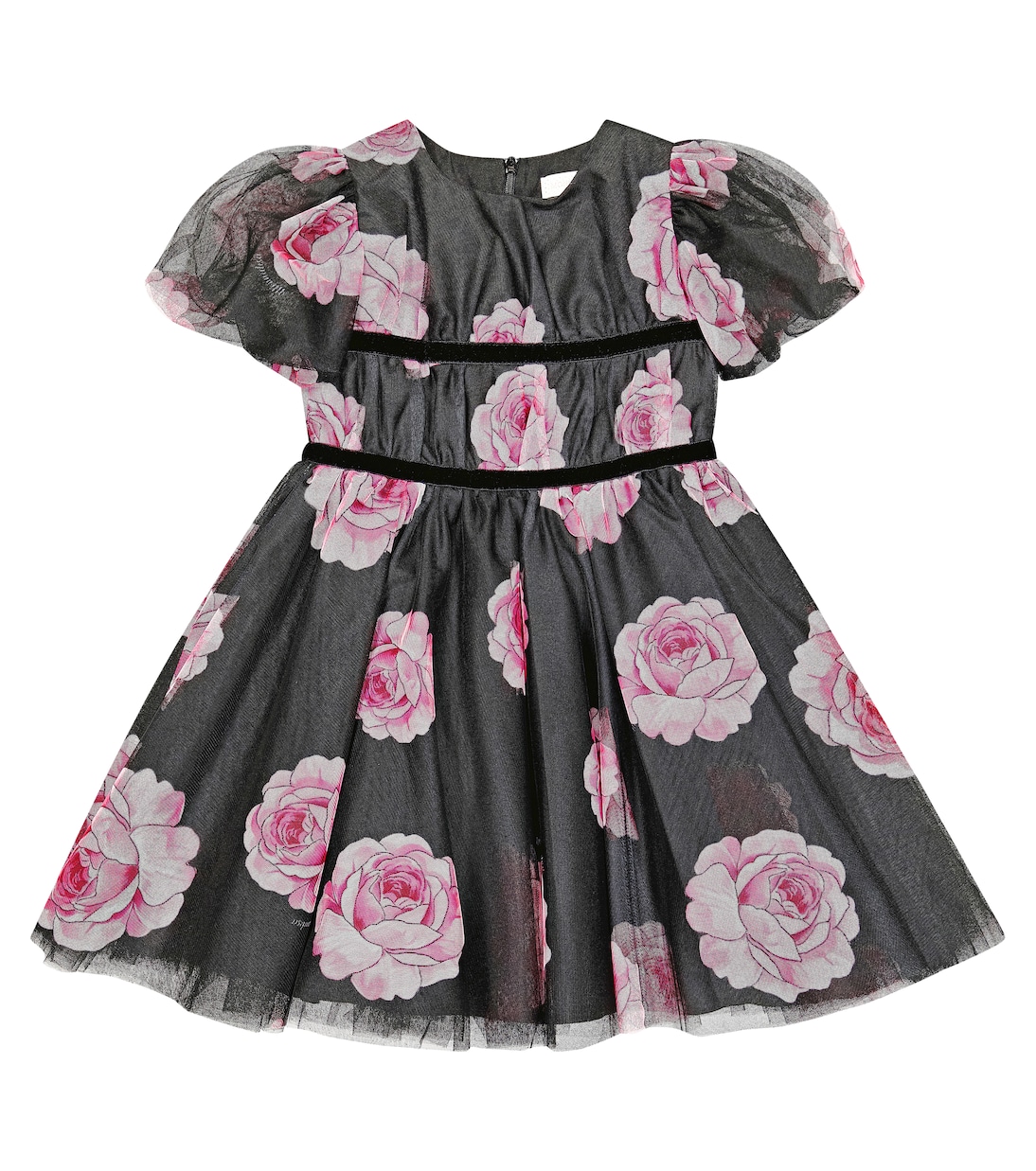 Abito in tulle con stampa | Monnalisa