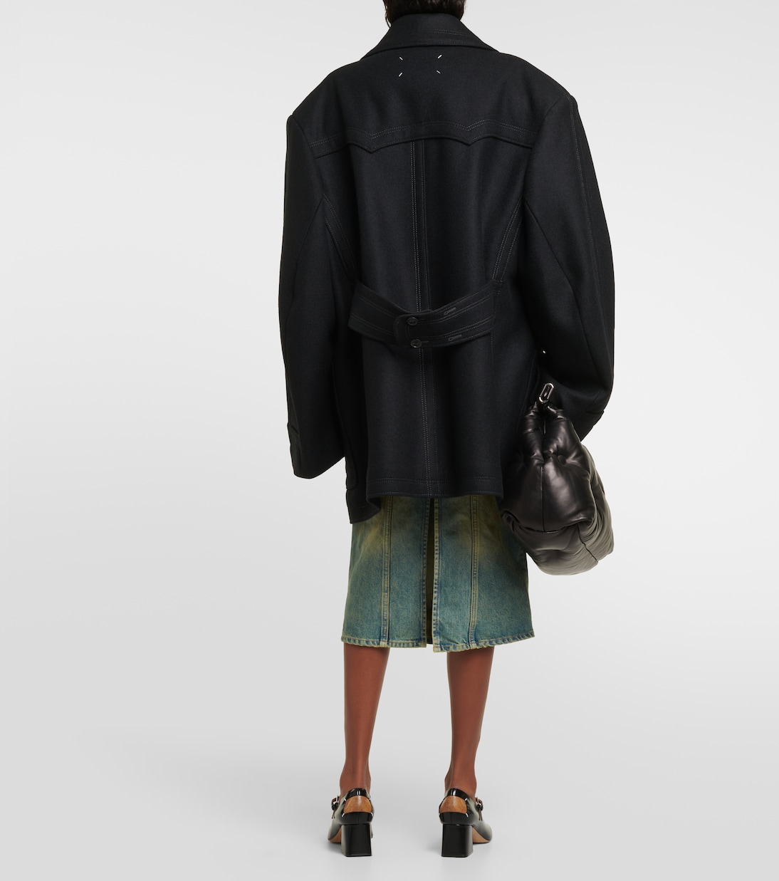 Cappotto oversize Kaban in misto lana | Maison Margiela