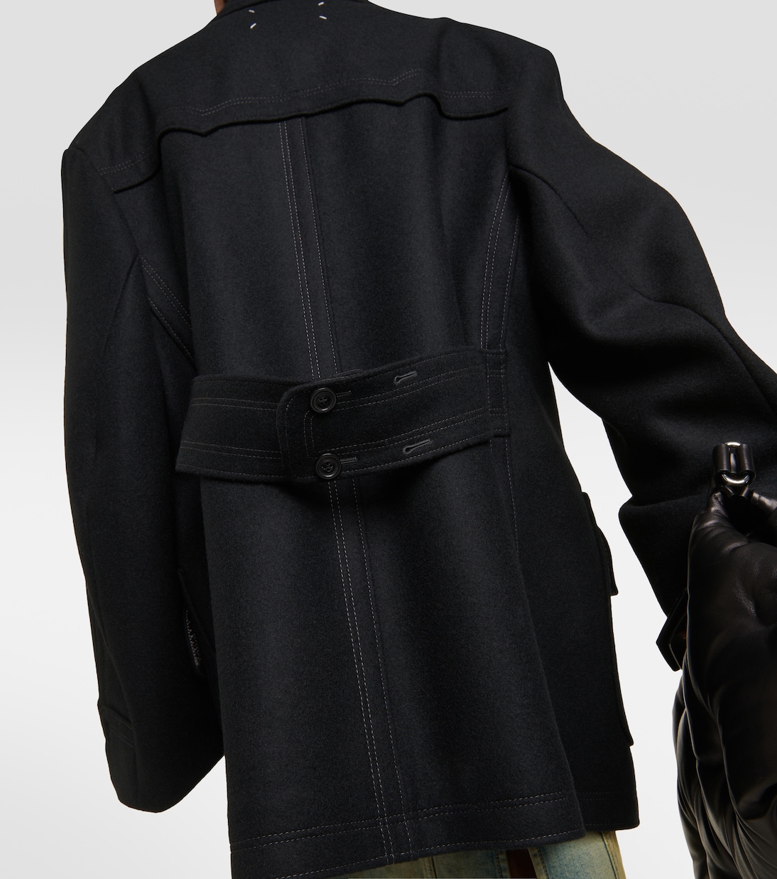 Cappotto oversize Kaban in misto lana | Maison Margiela