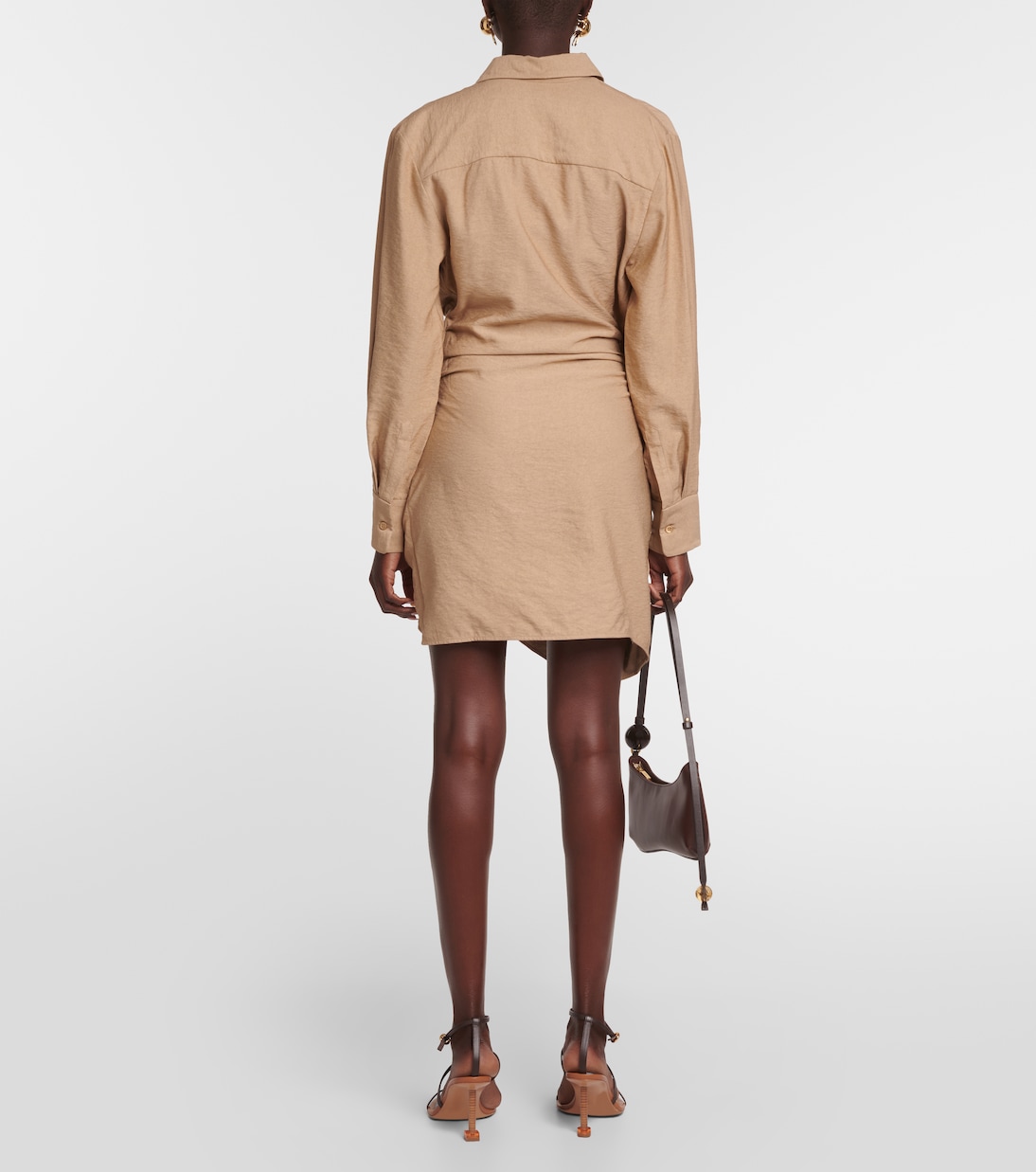 La Robe Bahia gathered minidress | Jacquemus