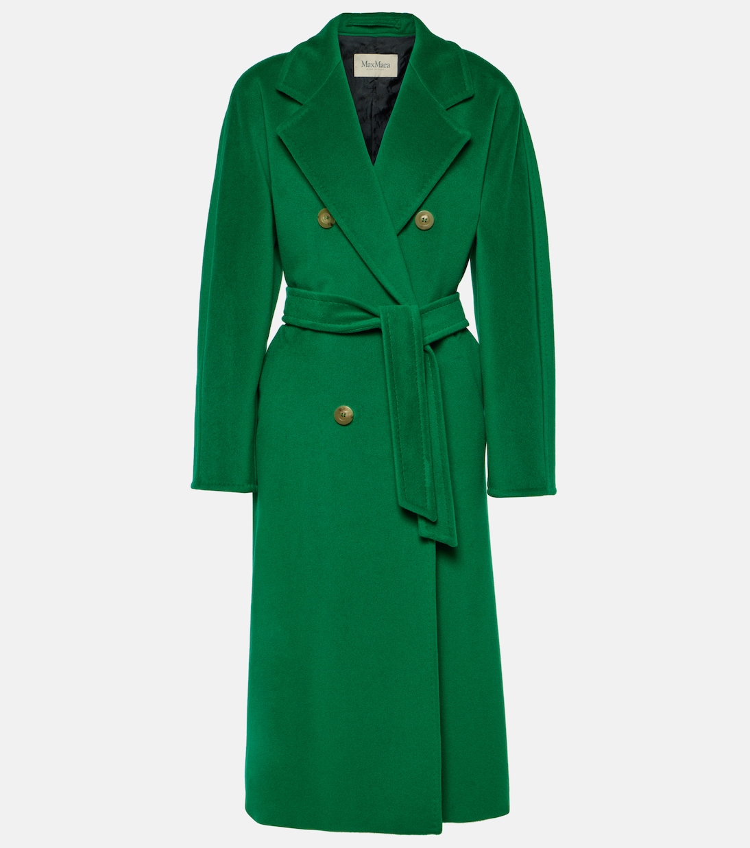 Green wool coat sales
