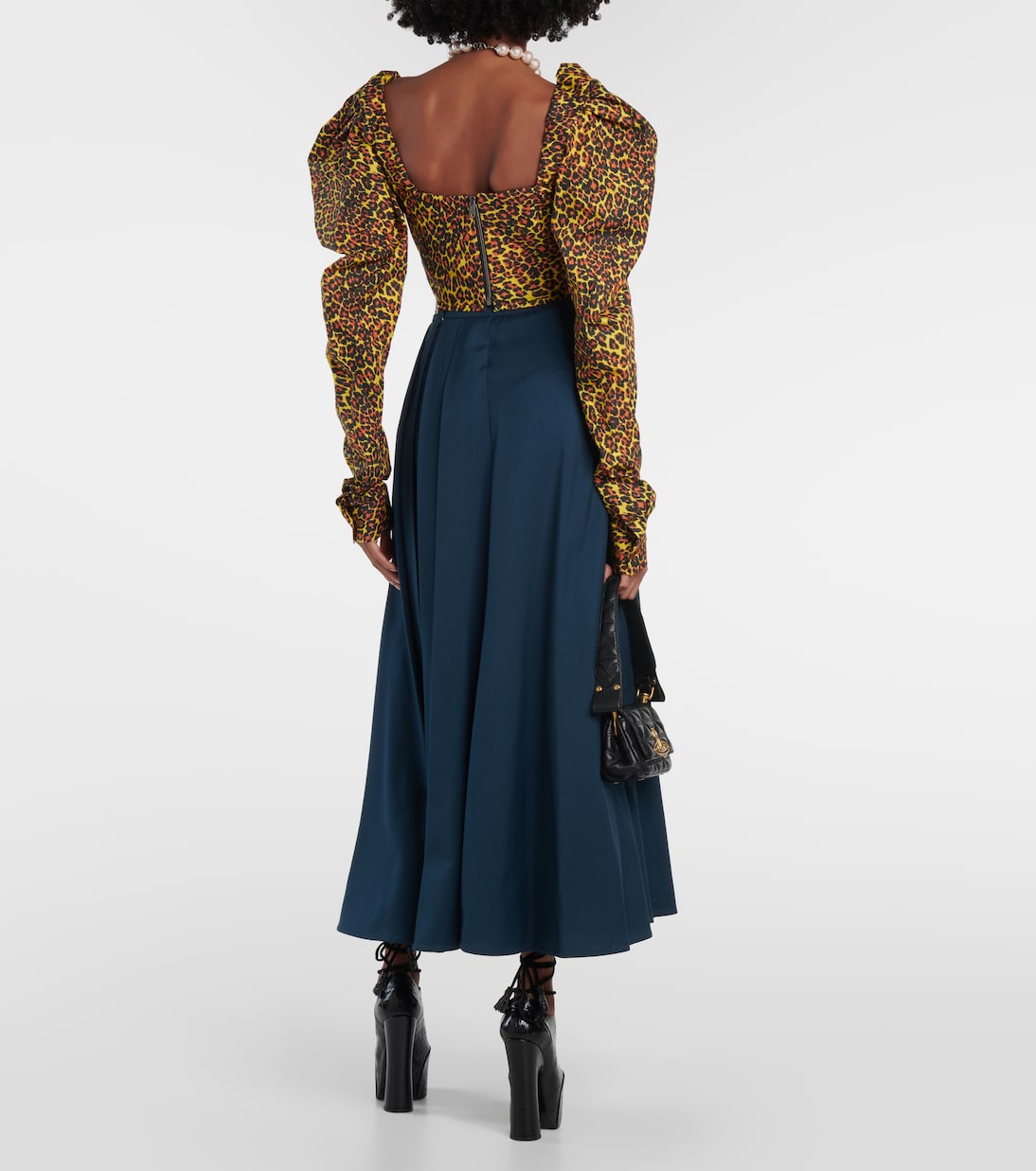 Sunday leopard-print corset top | Vivienne Westwood