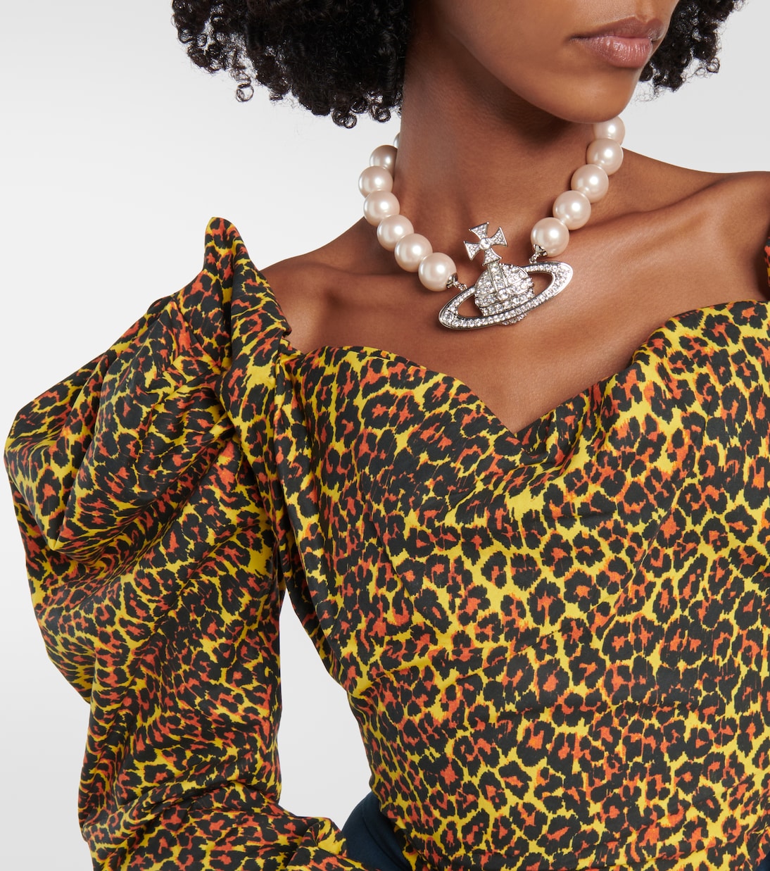 Sunday leopard-print corset top | Vivienne Westwood