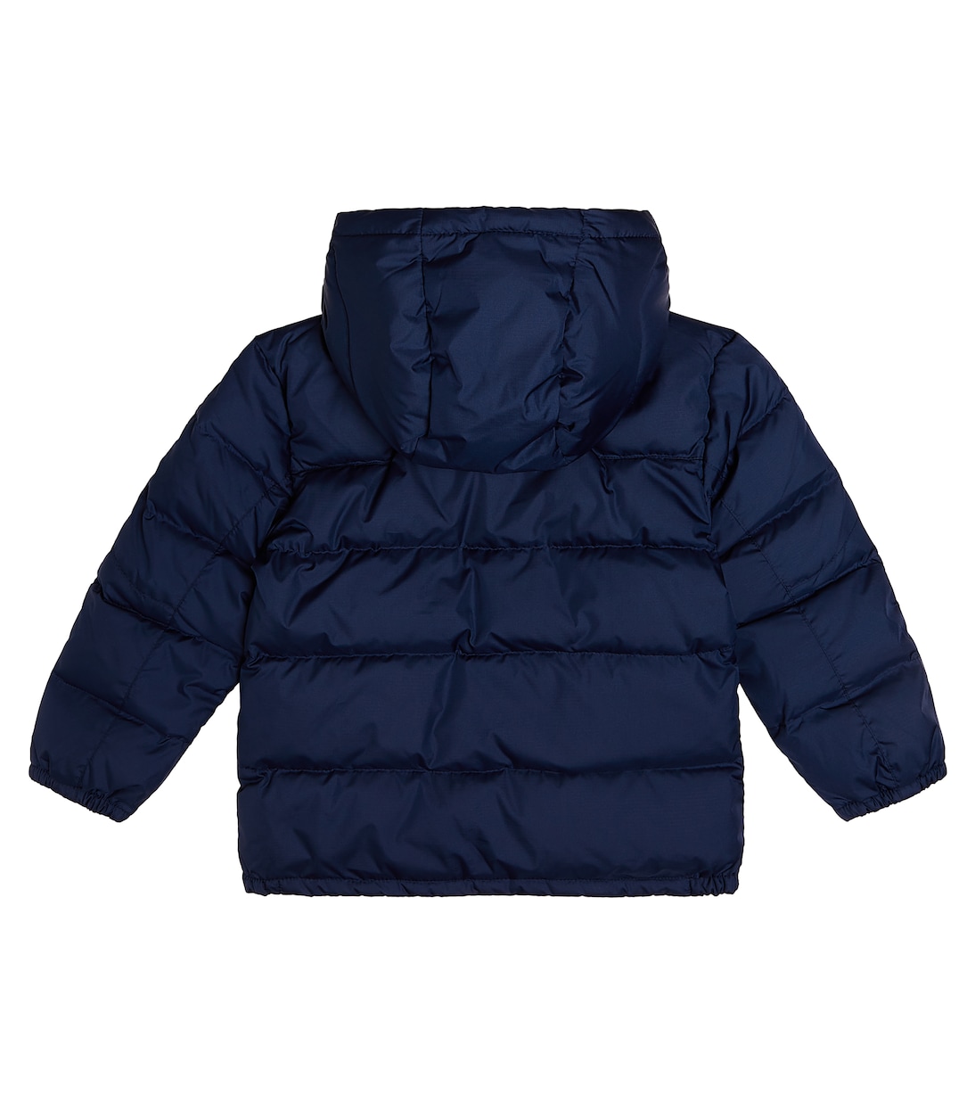 Quilted down jacket in blue Polo Ralph Lauren Kids Mytheresa