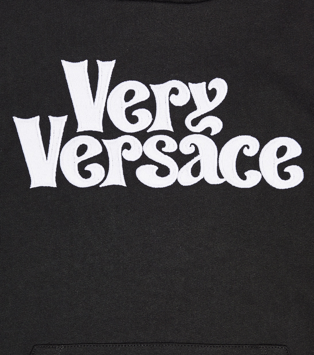 Sudadera con capucha de algodón | Versace Kids