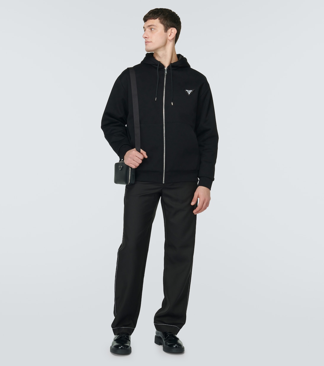 Giacca in pile di misto cotone | Prada