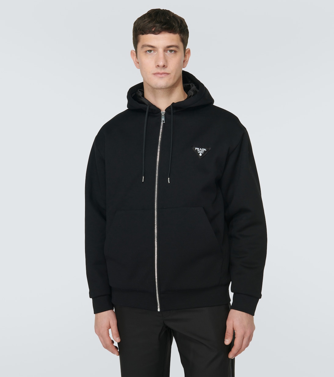 Giacca in pile di misto cotone | Prada