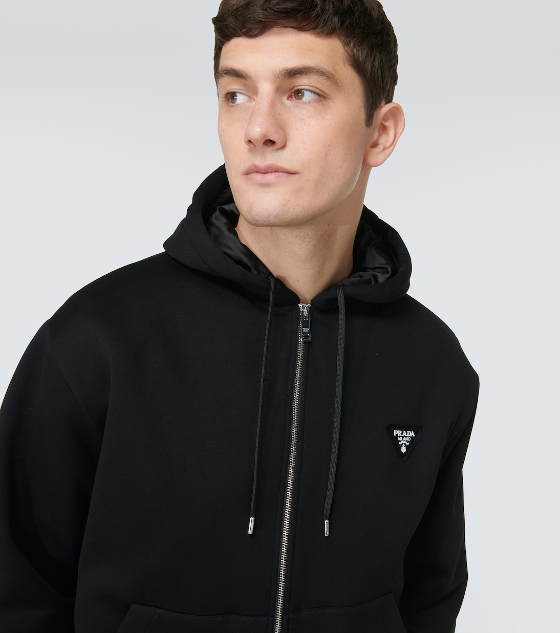 Giacca in pile di misto cotone | Prada