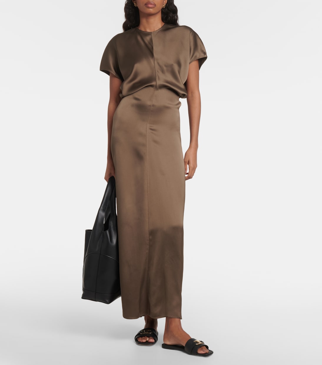 Gancini leather sandals | Ferragamo