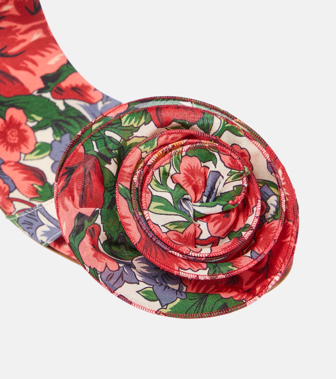 Sandales en satin à fleurs | Magda Butrym