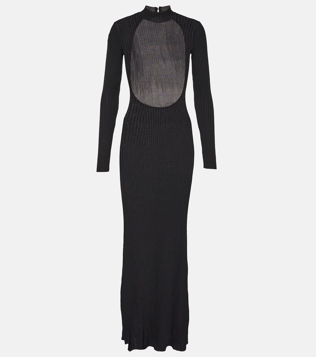Palmira ribbed-knit maxi dress | Staud