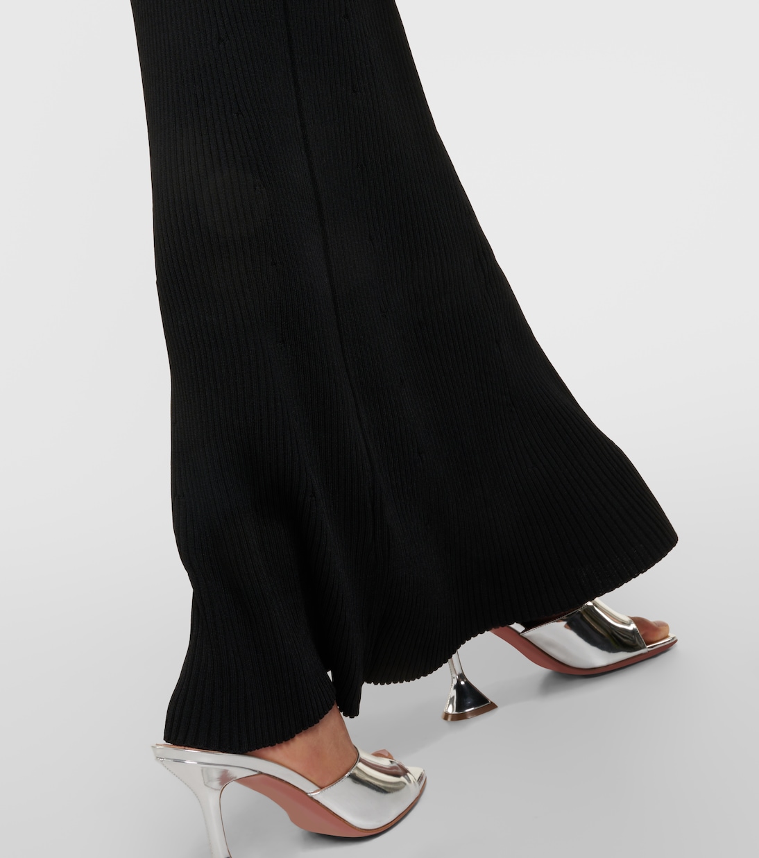 Palmira ribbed-knit maxi dress | Staud