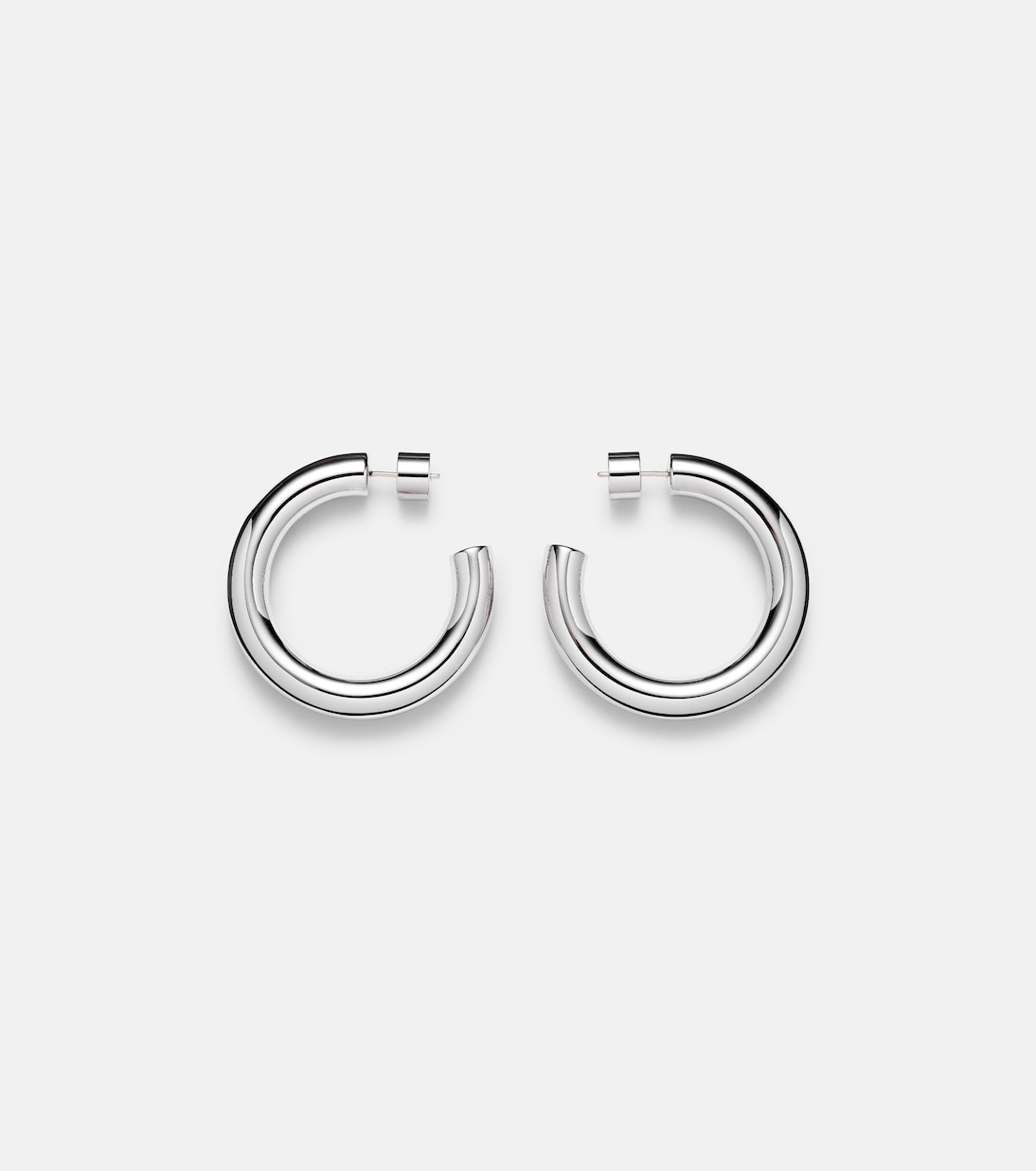 Orecchini a cerchio mini Samira in oro placcato 14kt di JENNIFER FISHER per giovani trendy