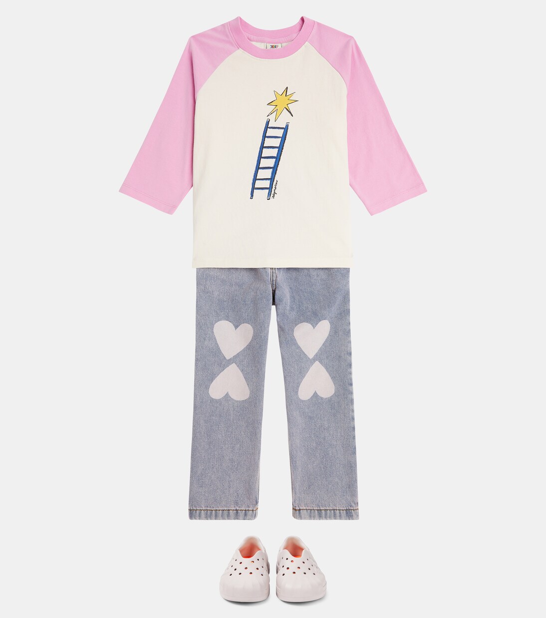 Bedrucktes Top aus Baumwoll-Jersey | Jellymallow