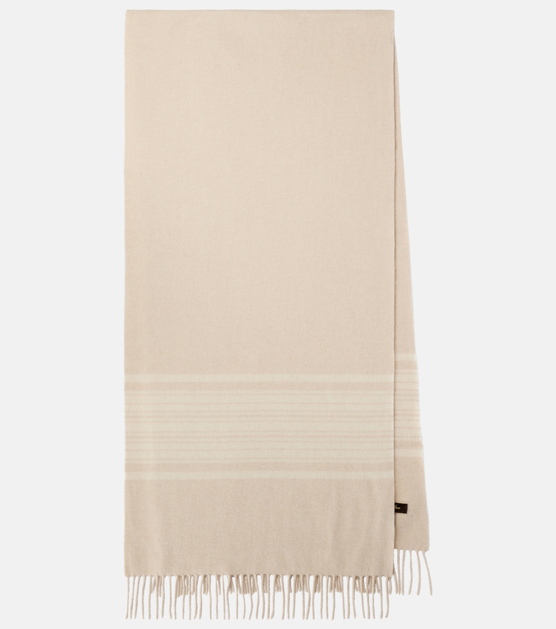Sciarpa in cashmere a righe 
