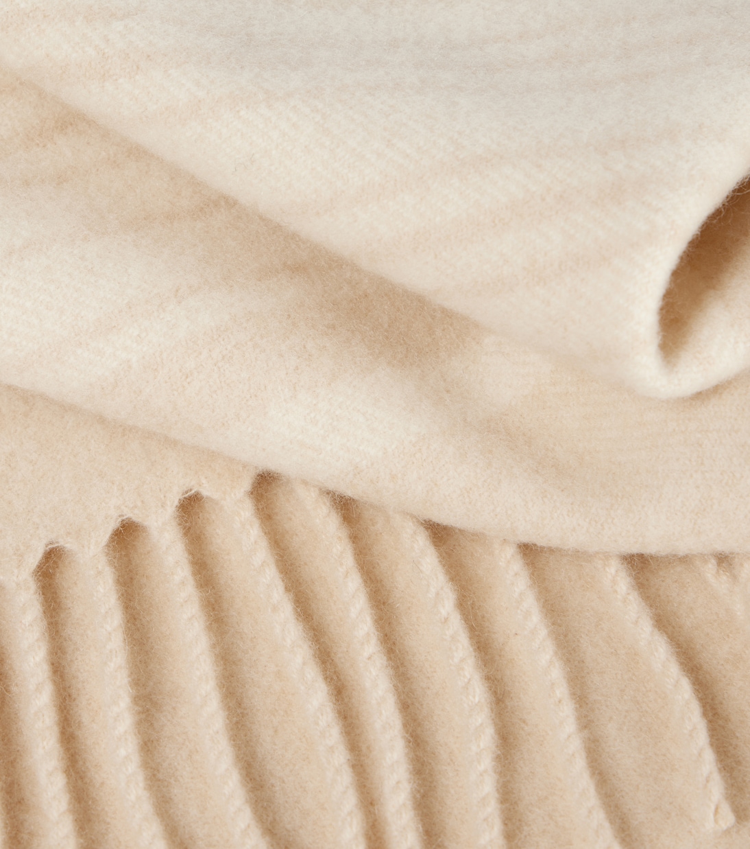 Sciarpa in cashmere a righe 