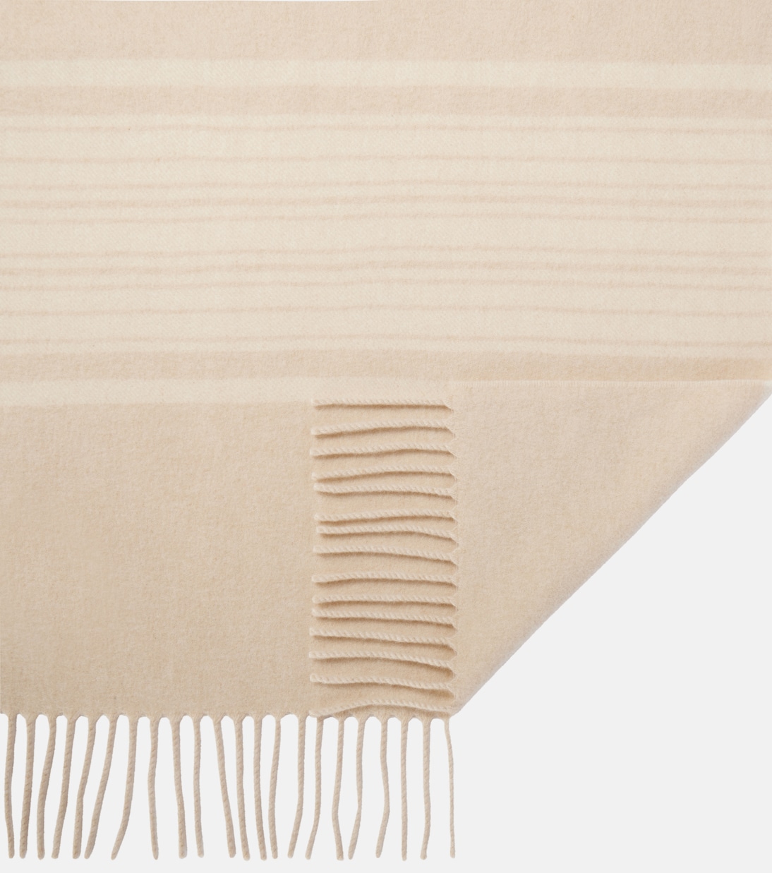Sciarpa in cashmere a righe 