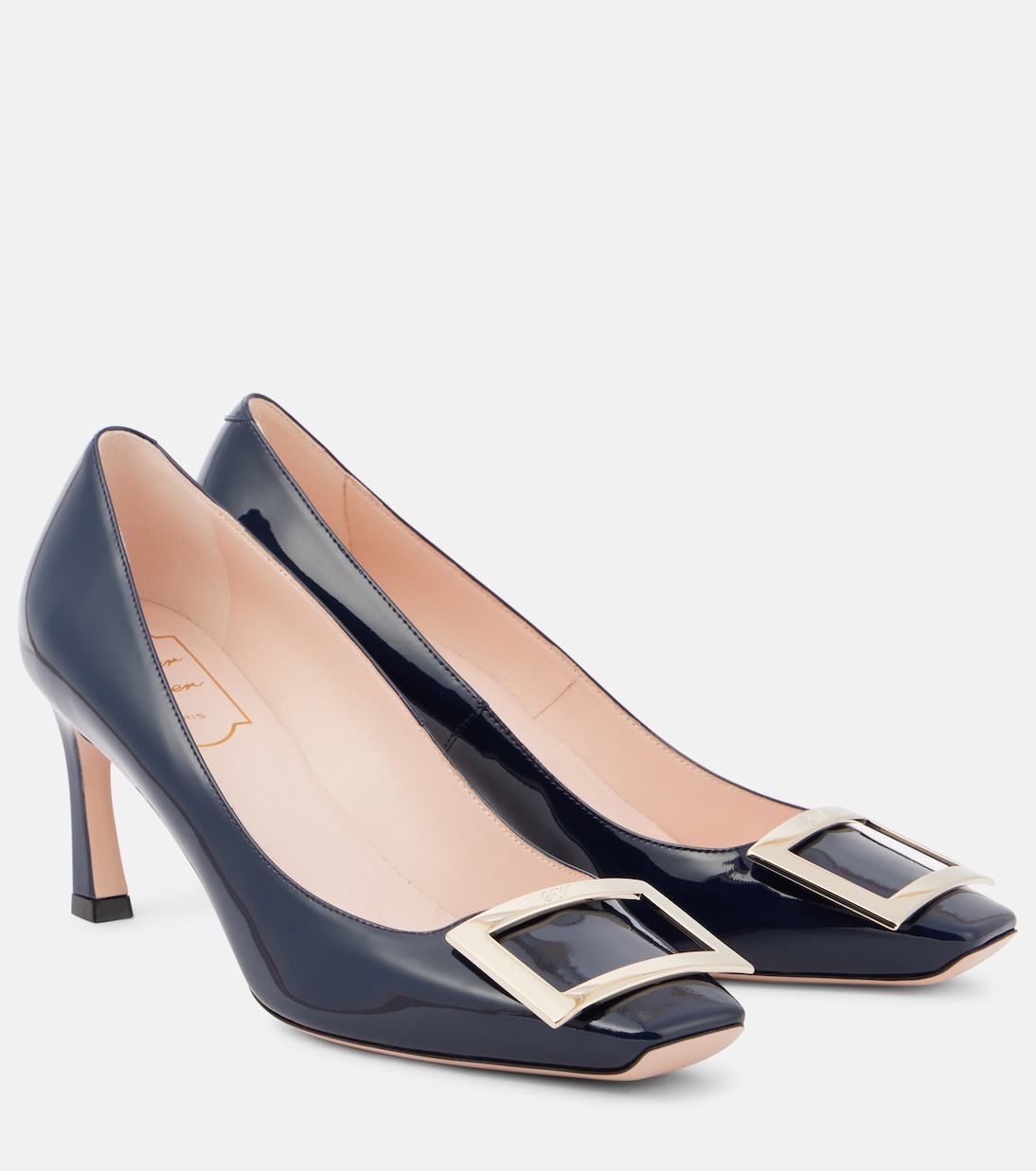 Trompette patent leather pumps | Roger Vivier