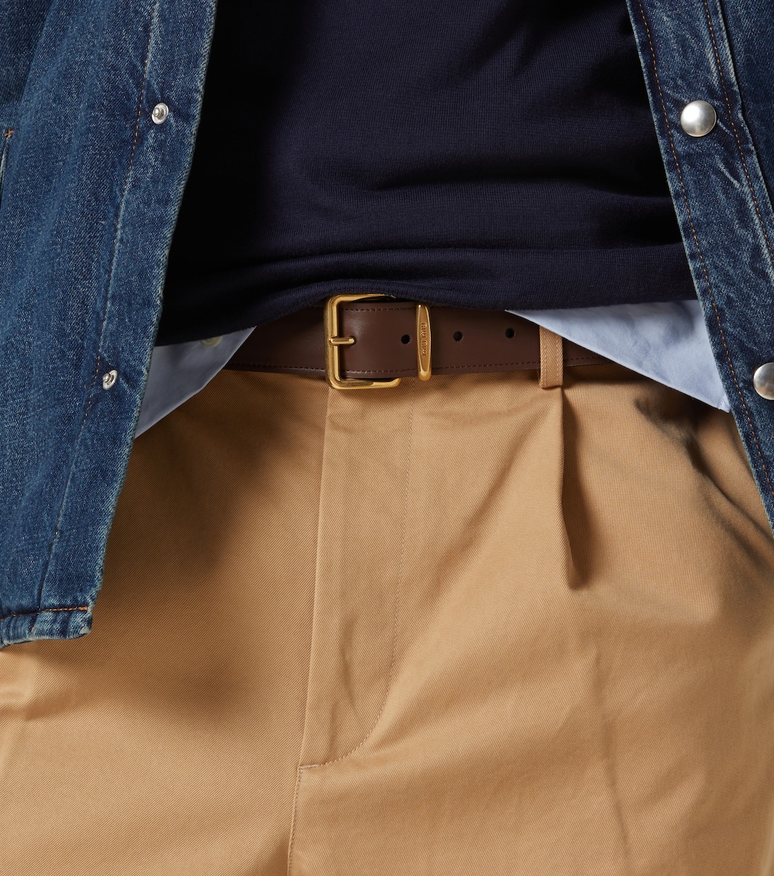 Gürtel aus Leder | Miu Miu