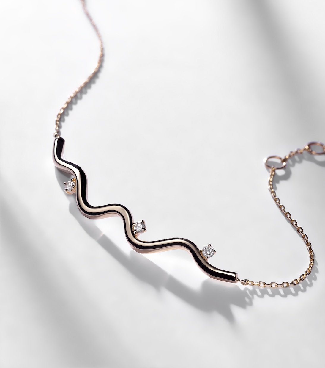 Bracciale Harbor Lights in oro 14kt con diamanti | Stone and Strand