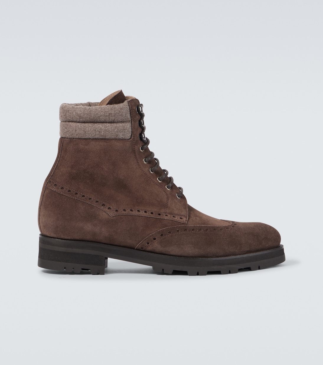 Botas con cordones Sapele de ante | Manolo Blahnik