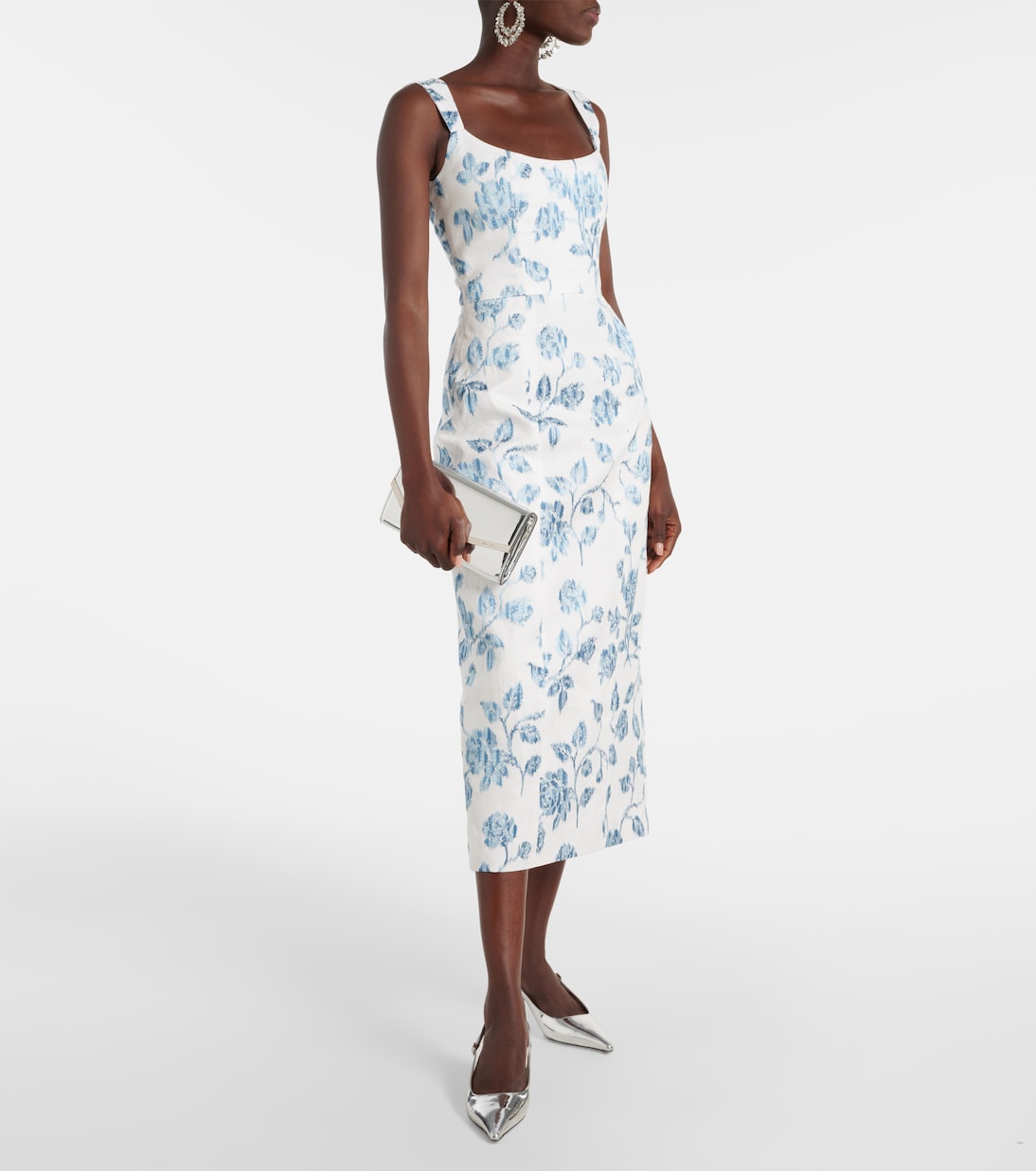 Midikleid aus Leinen | Markarian