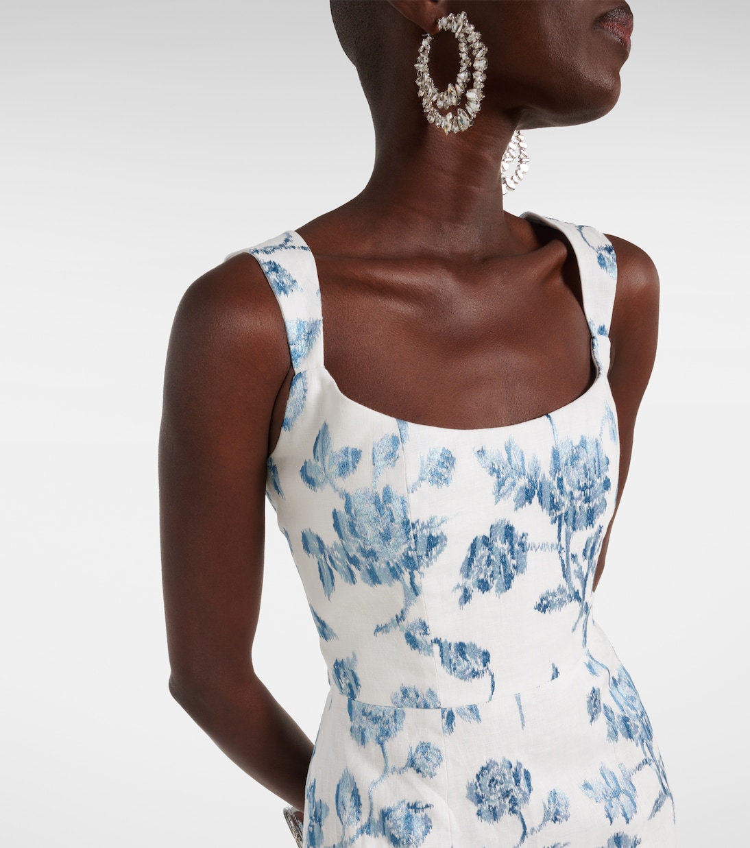 Midikleid aus Leinen | Markarian