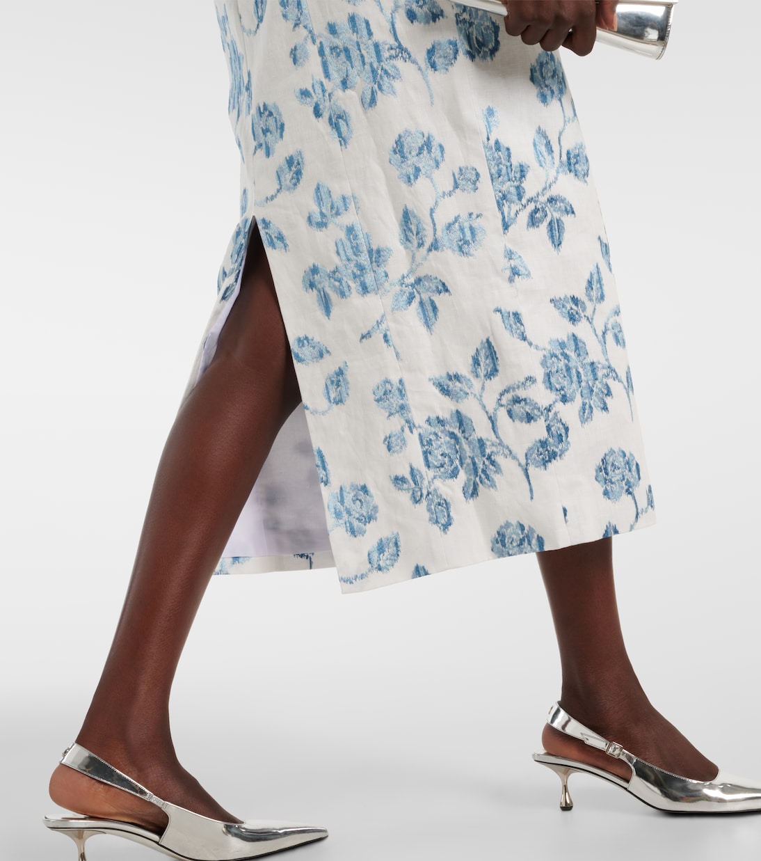 Midikleid aus Leinen | Markarian