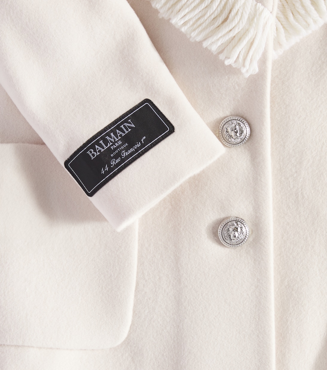 Abrigo de lana y cachemir | Balmain Kids